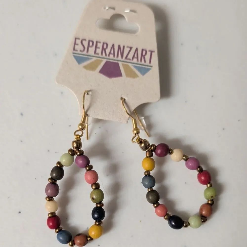 Multicolor Beaded Earrings